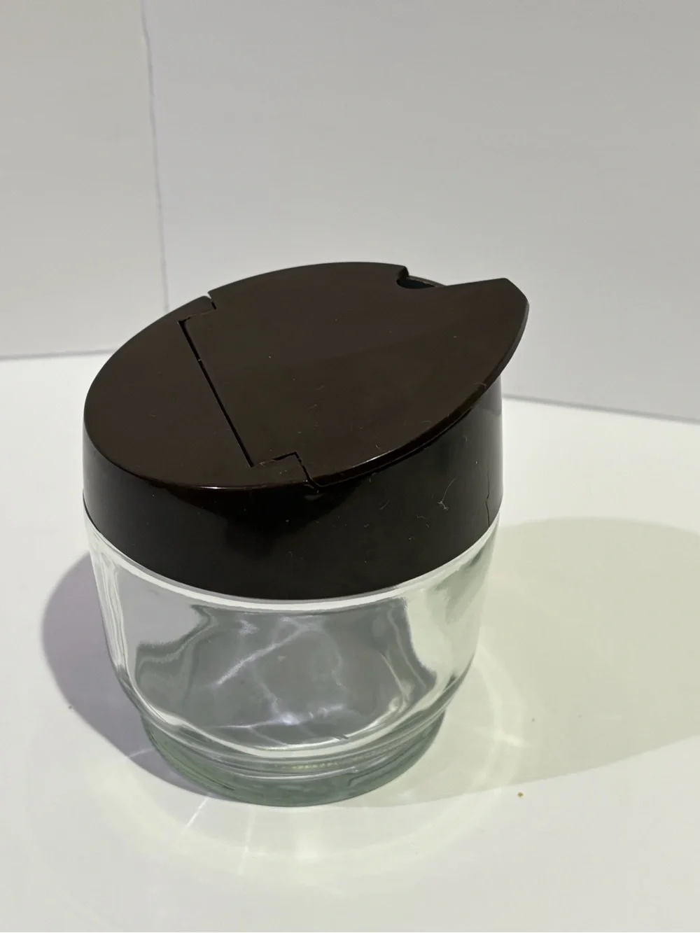 Vintage Gemco Glass Condiment Jar
