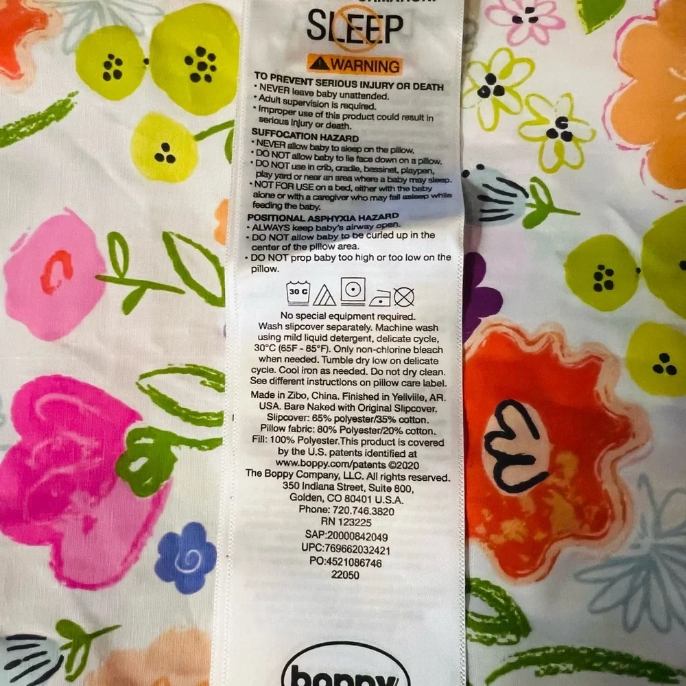 Boppy bright floral