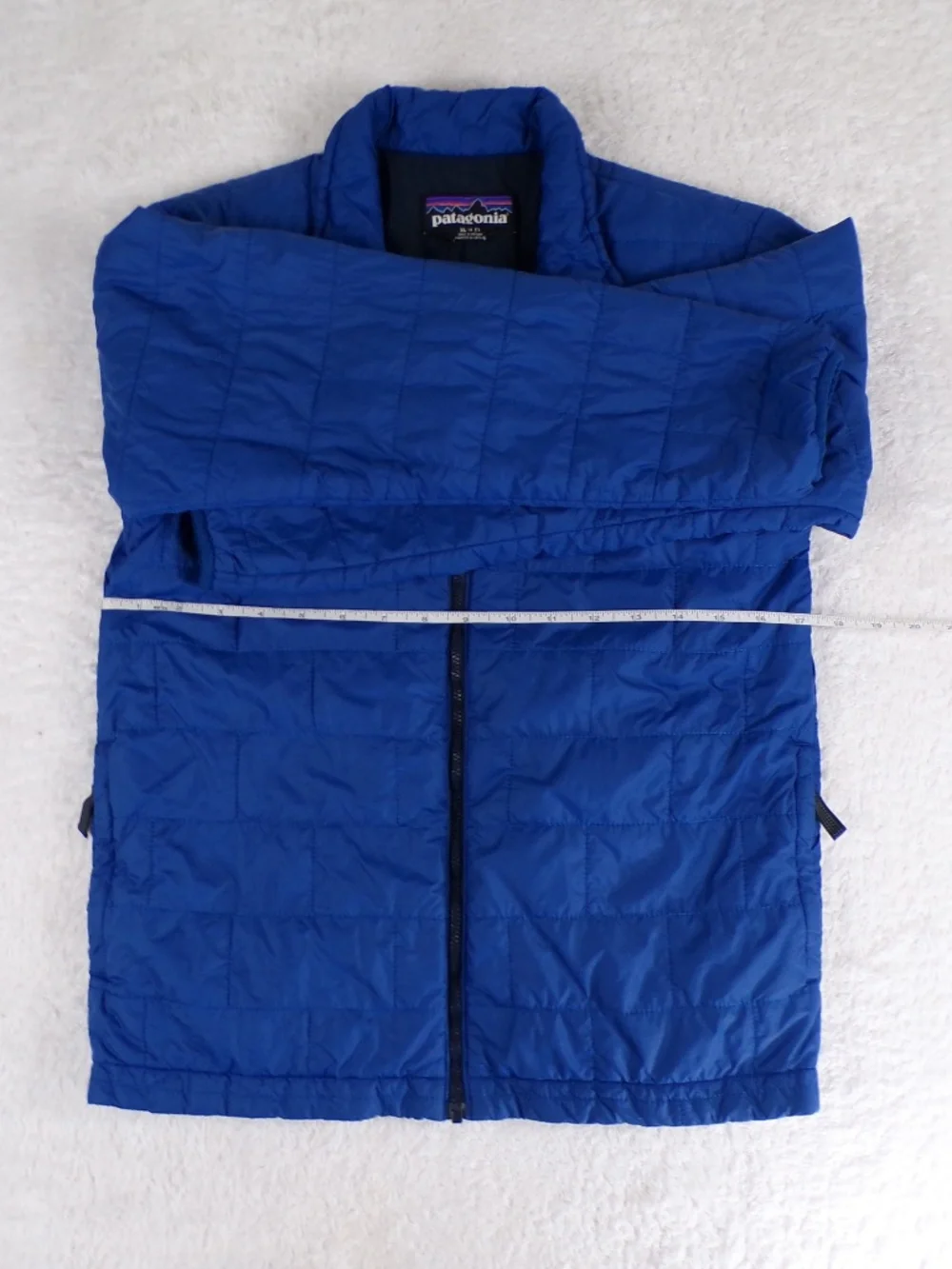 Patagonia Boys' Nano Puff Jacket Size XL /14 Dark Blue