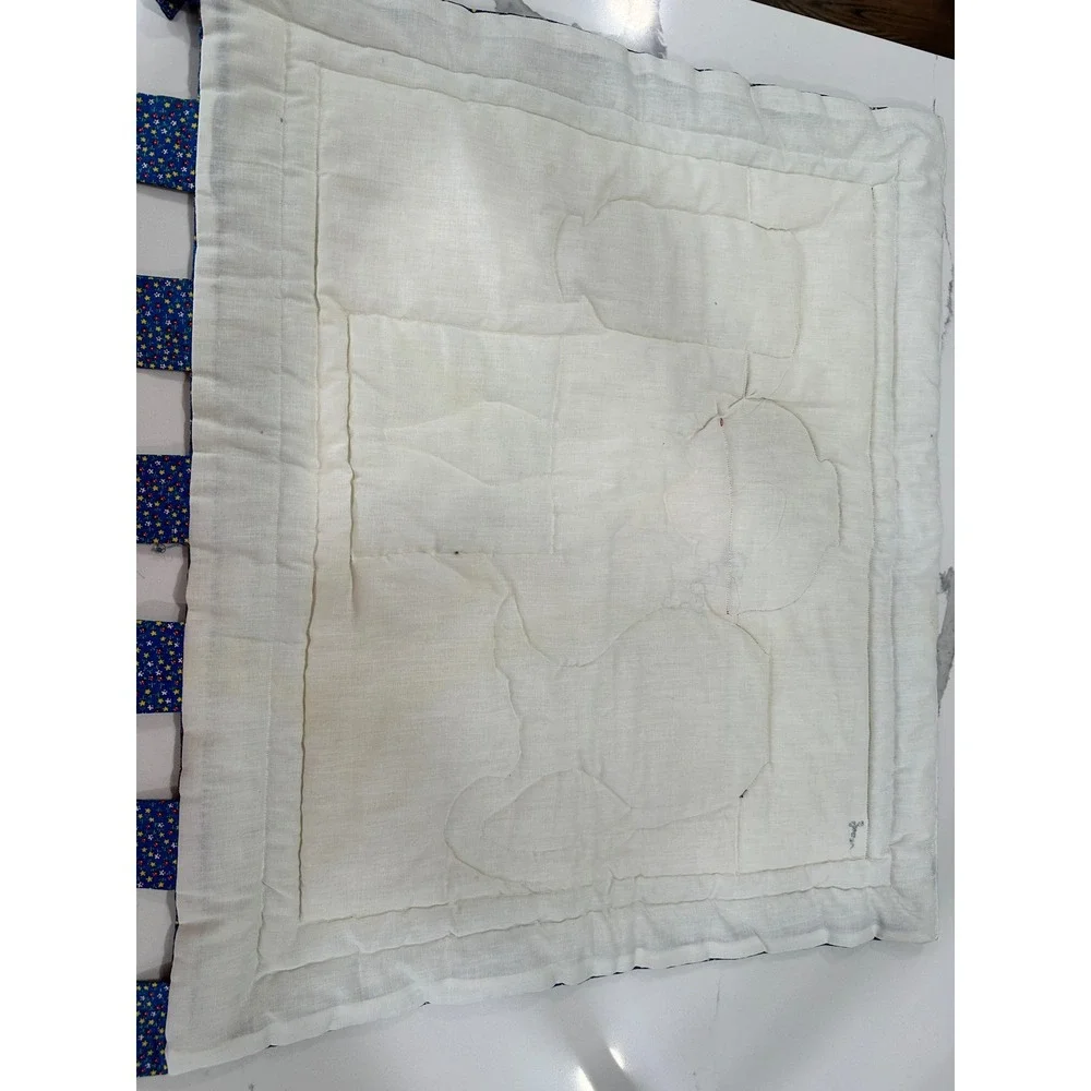 Handmade quilted wall