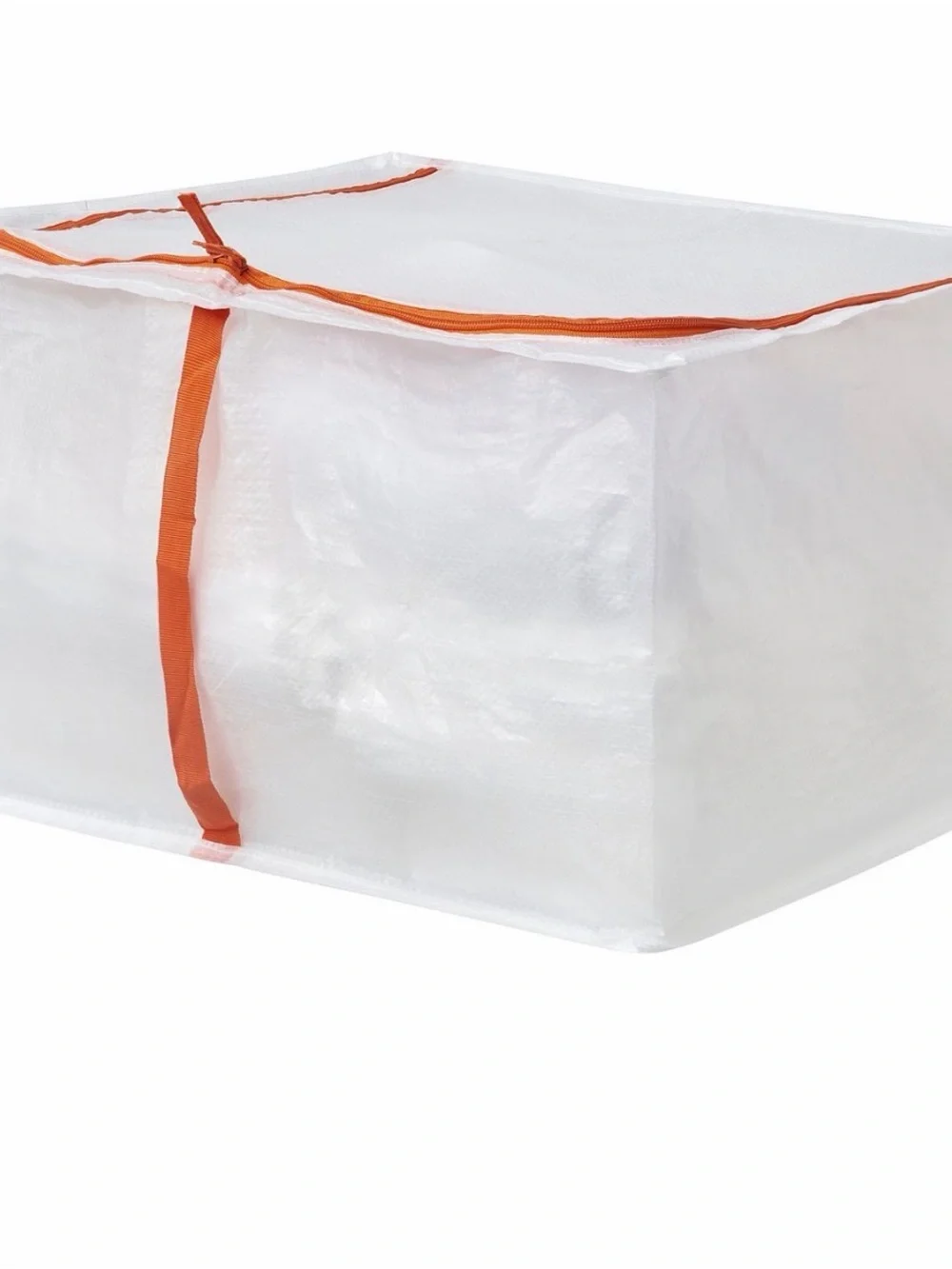 Ilea brand new parkla storage case bag , white , 21” 3/4x19 1/4x11  3/4” inches