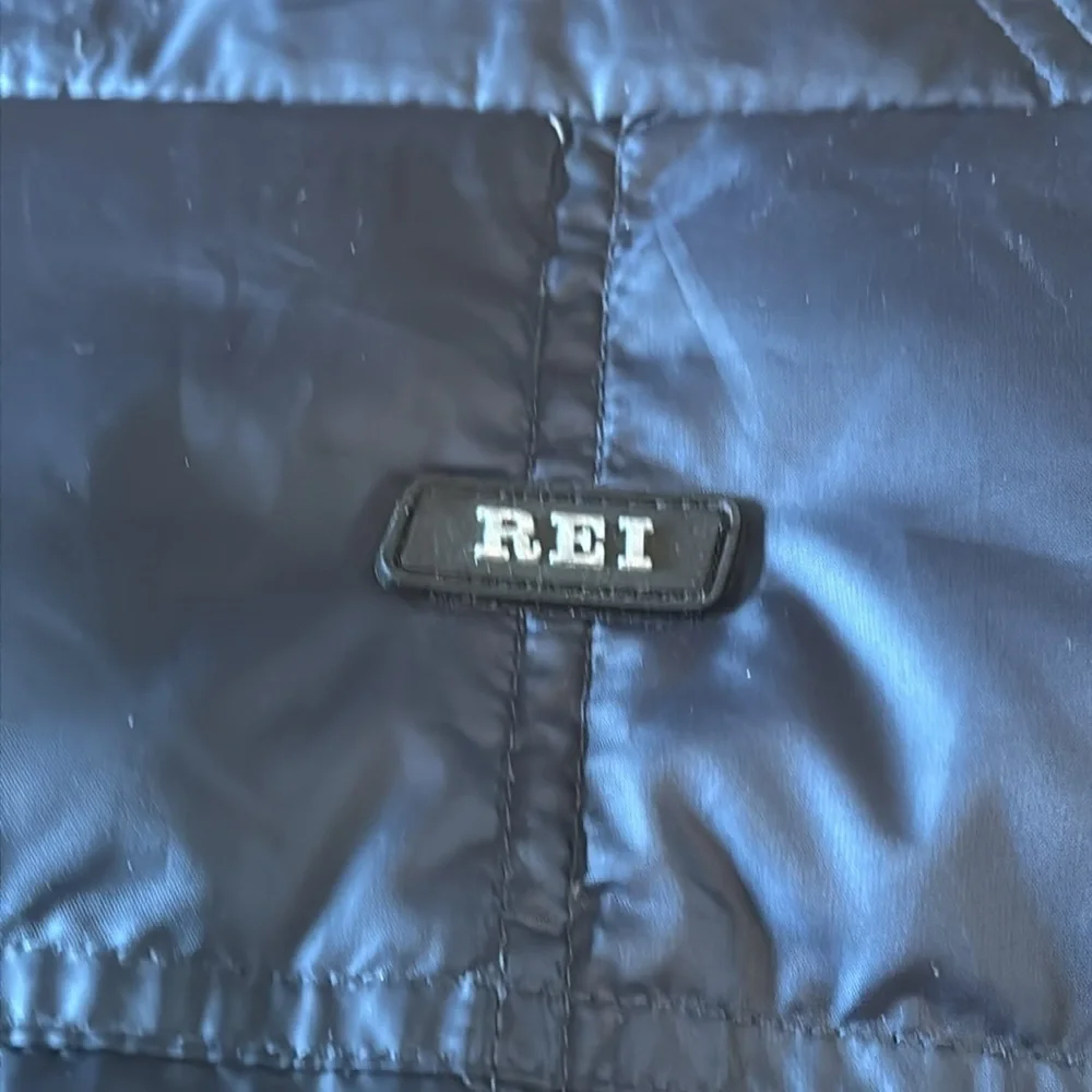 REI bright orange