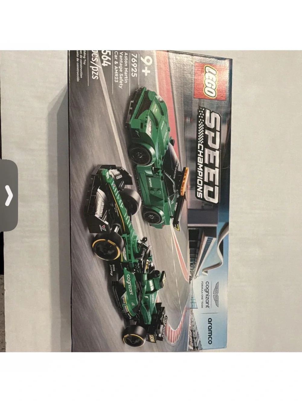Lego Speed Champions Aston Martin Racing Cars in Green