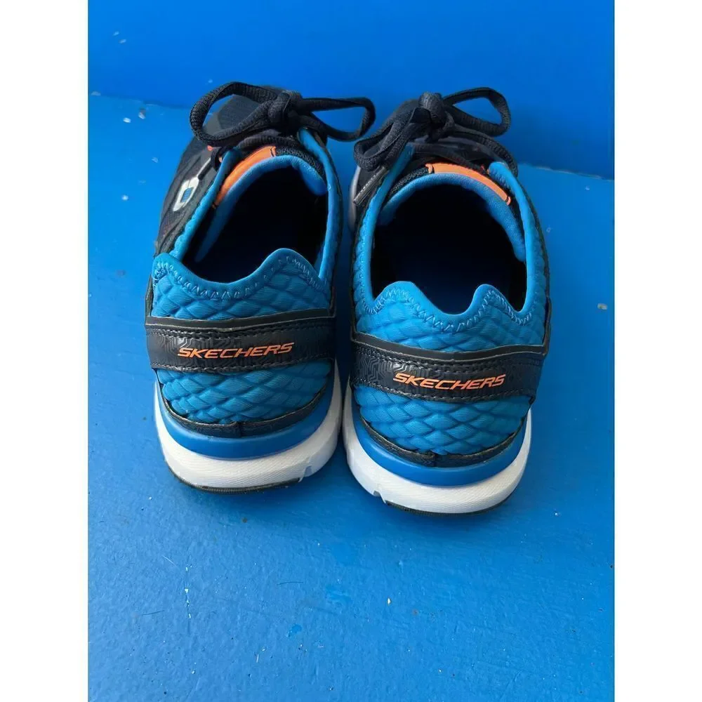 Skechers Relaxed Fit Skech Flex Memory Foam Men's Sneakers Size 9.5  Navy/Blue