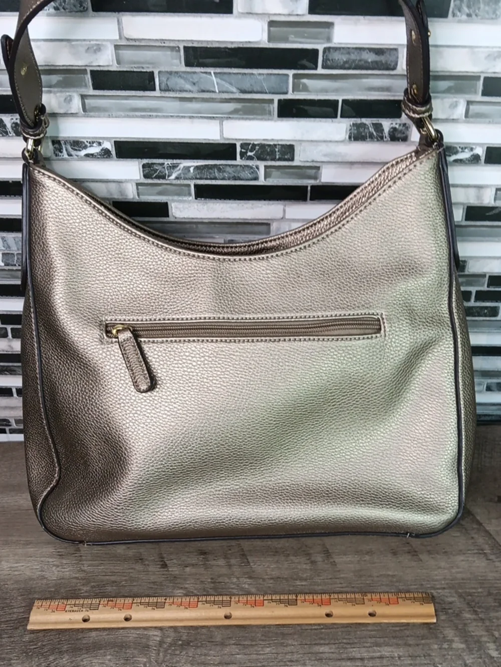 Liz Claiborne gently tone metalic