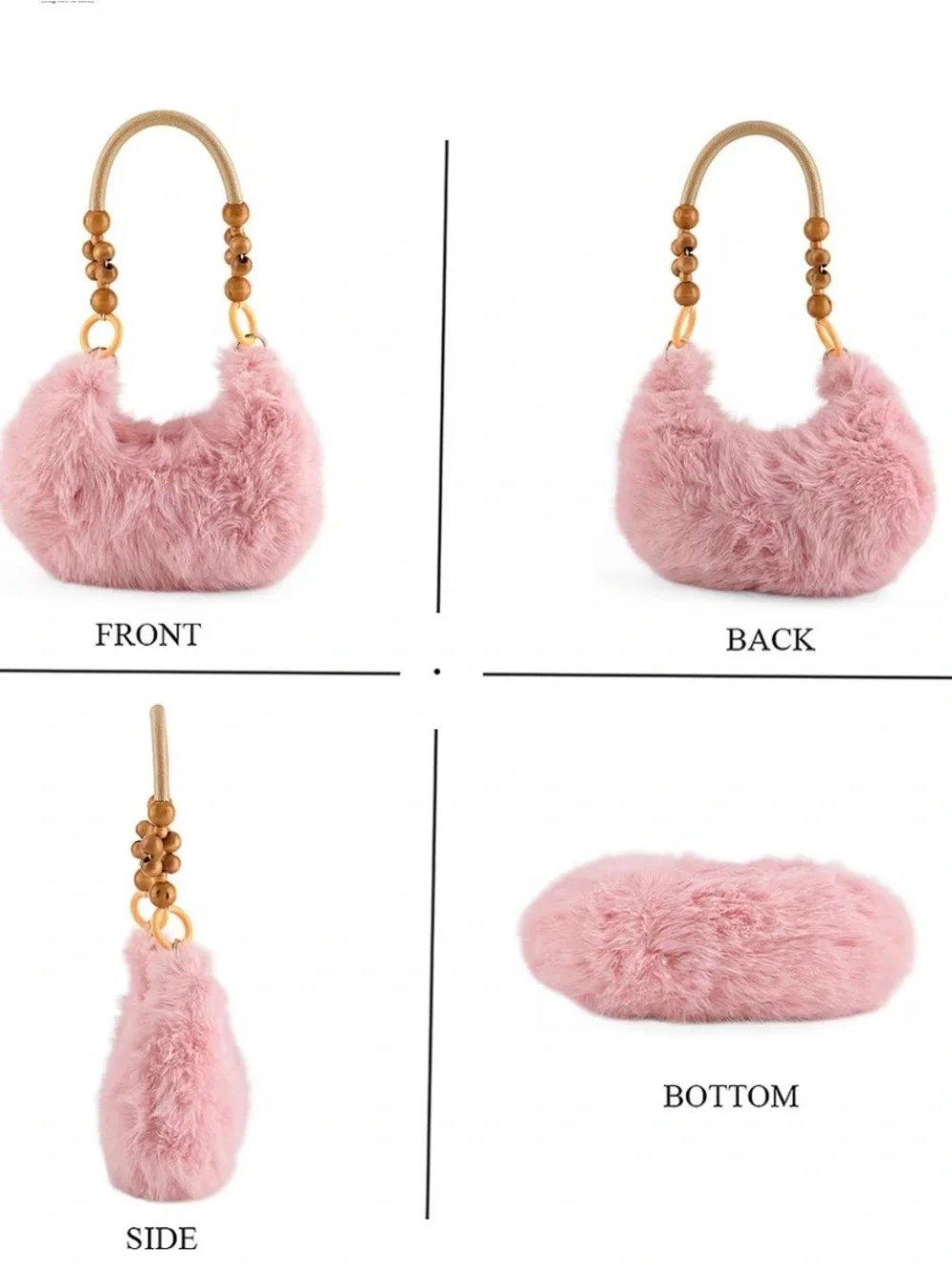 N/A pink faux