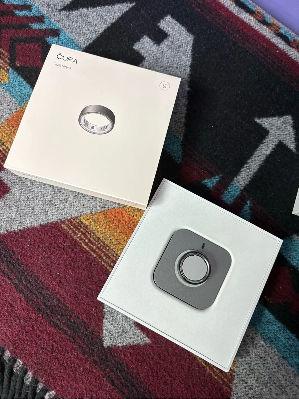 Oura so sizes shown