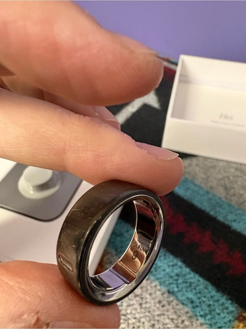 Oura wear as palm