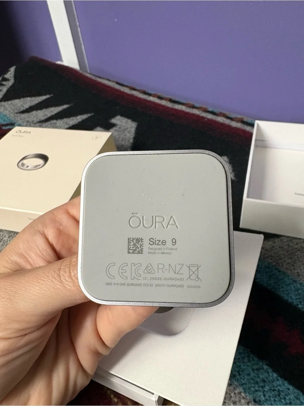 Oura cable size