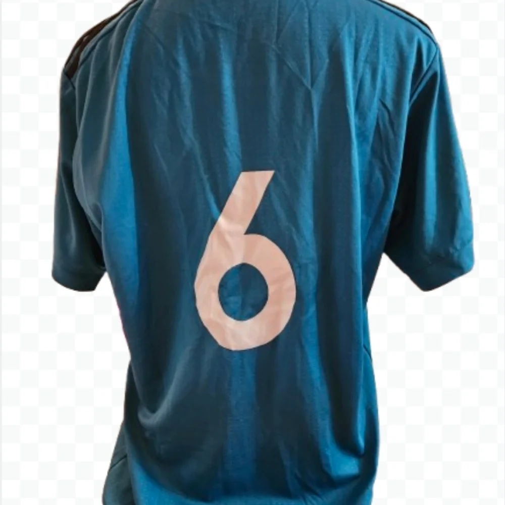 Adidas Teal Dri-fit Soccer Real Madrid Third Jersey Mens Sz XL