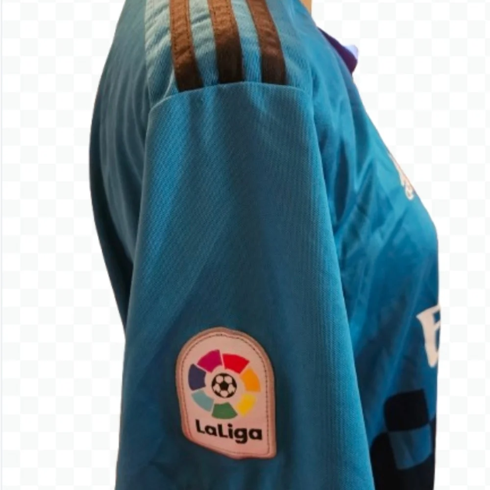 Adidas Teal Dri-fit Soccer Real Madrid Third Jersey Mens Sz XL