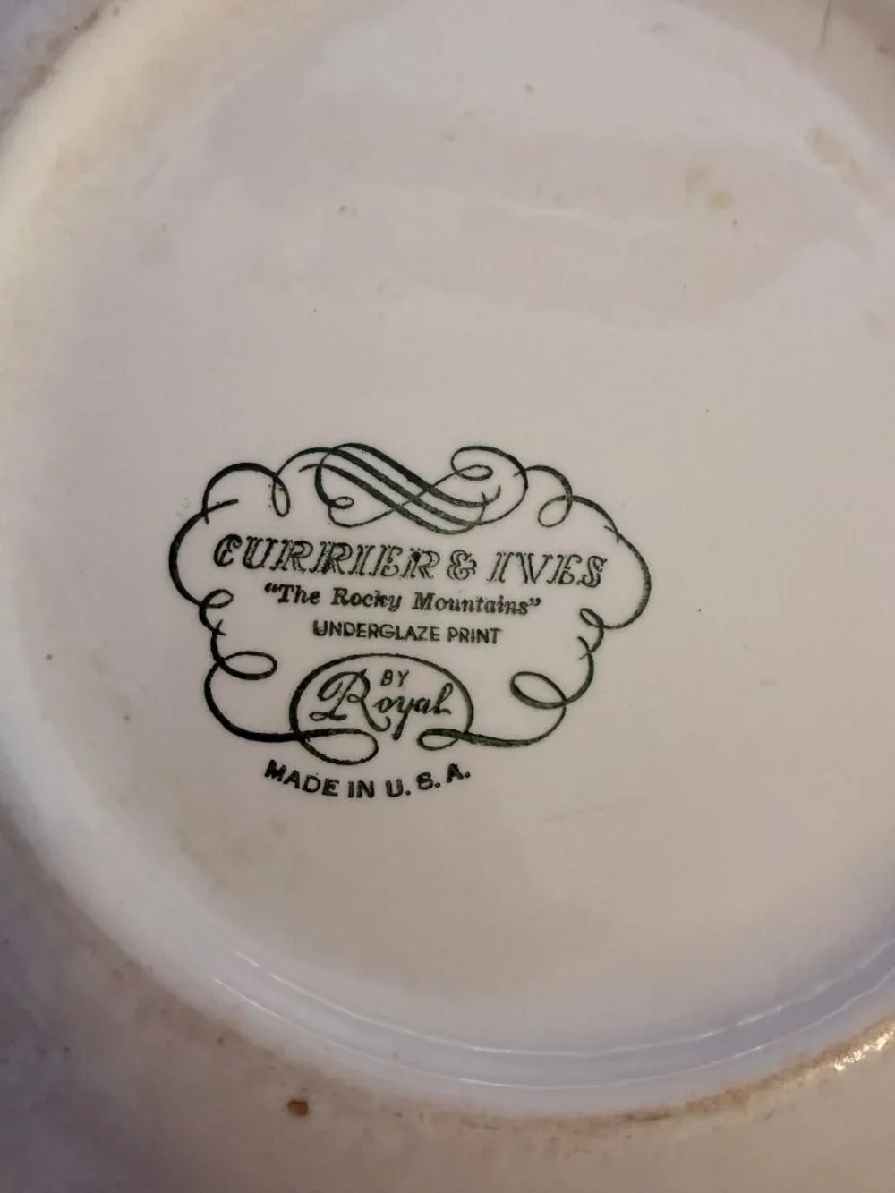 Royal vintage ceramic