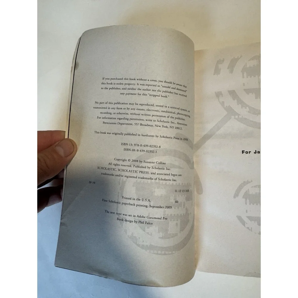 Hunger Games Book Paperback