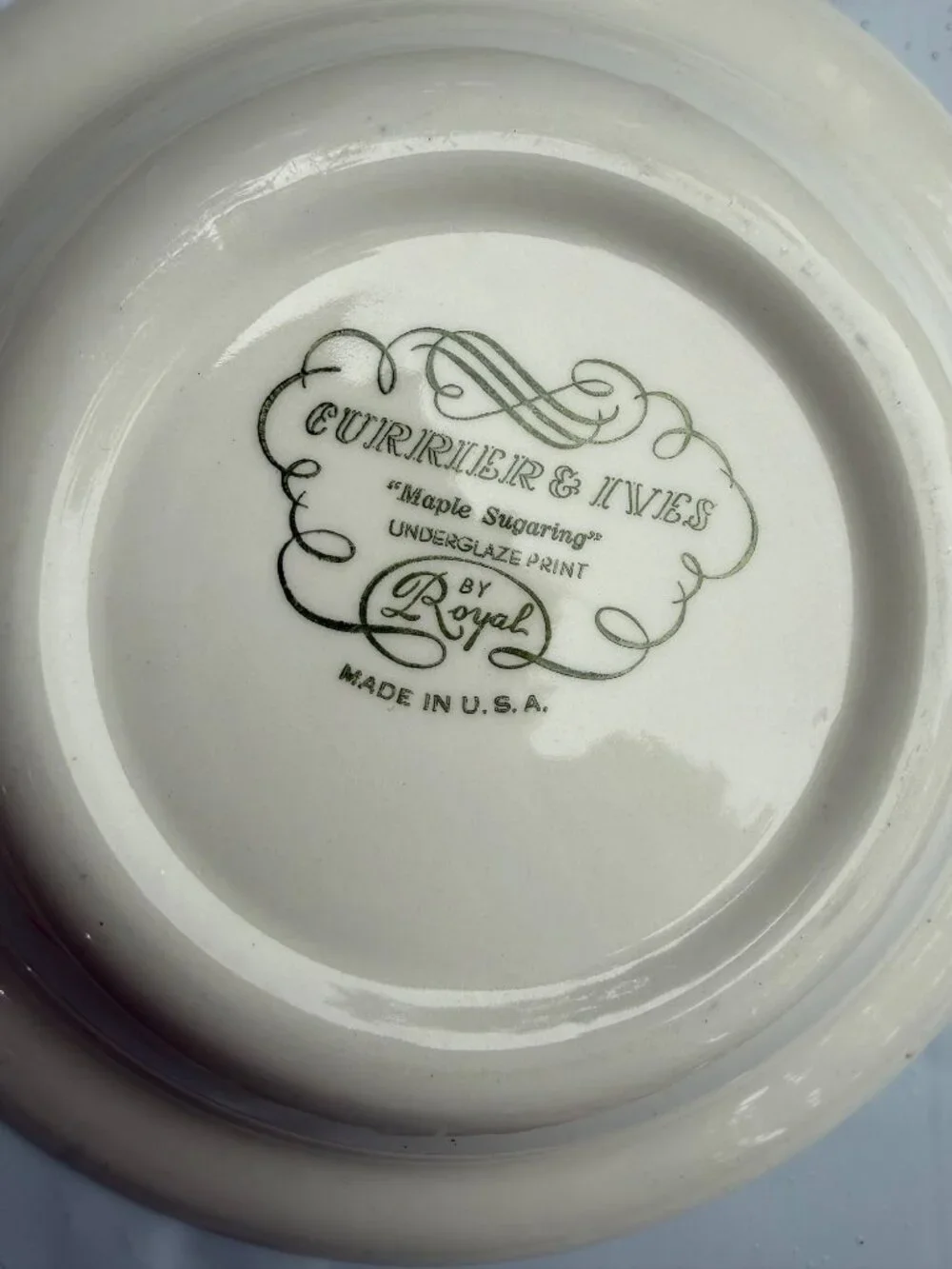 Royal vintage soup