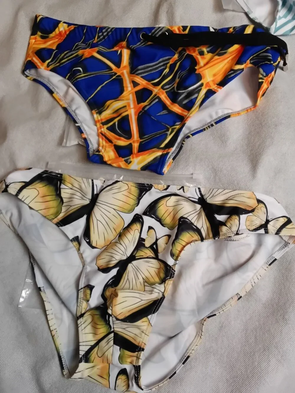 5 Pc Lot Men's Bathing Suit XXL Swimming Briefs Swim Trunks Swimwear NWT wolf