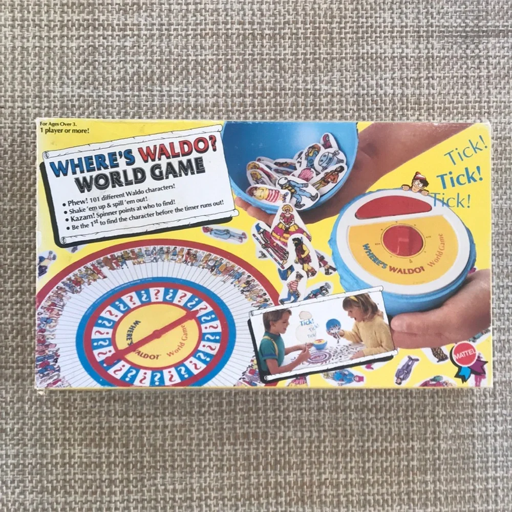 Vintage Where's Waldo World Game