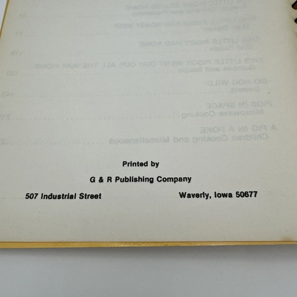 G & R Publishing Company. community cookbook