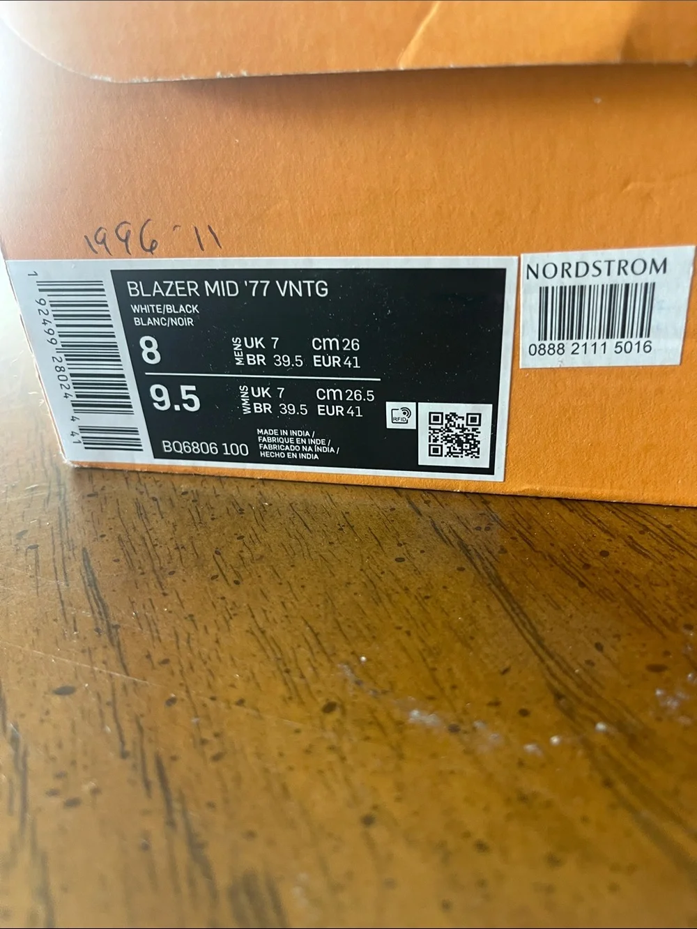 Nike high top