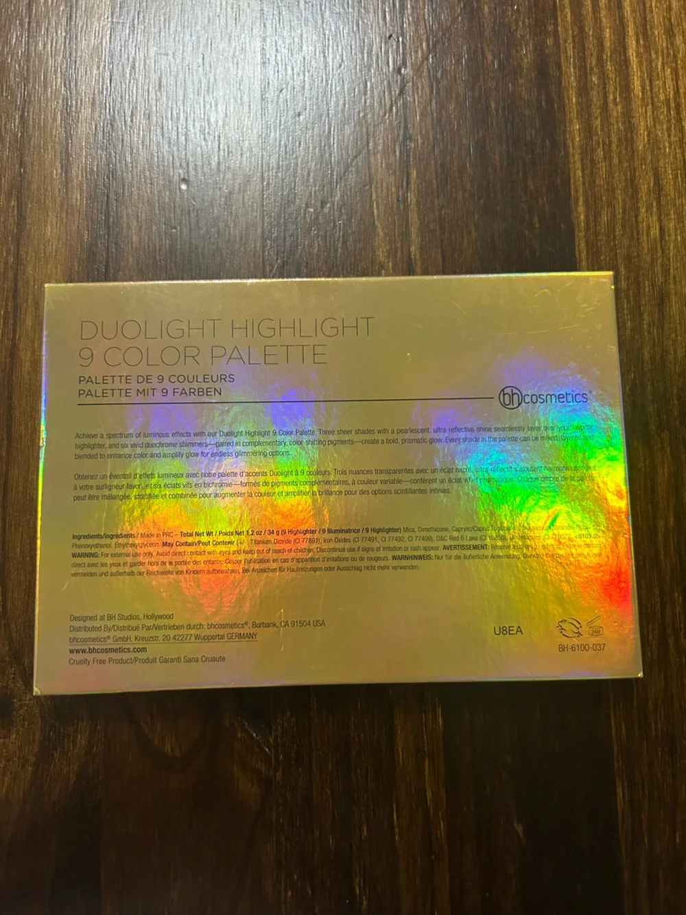 BH Cosmetics nine shade