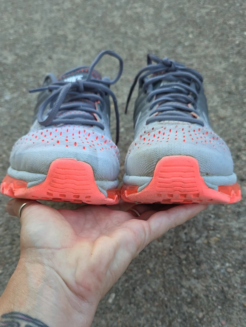 Nike shoes lava