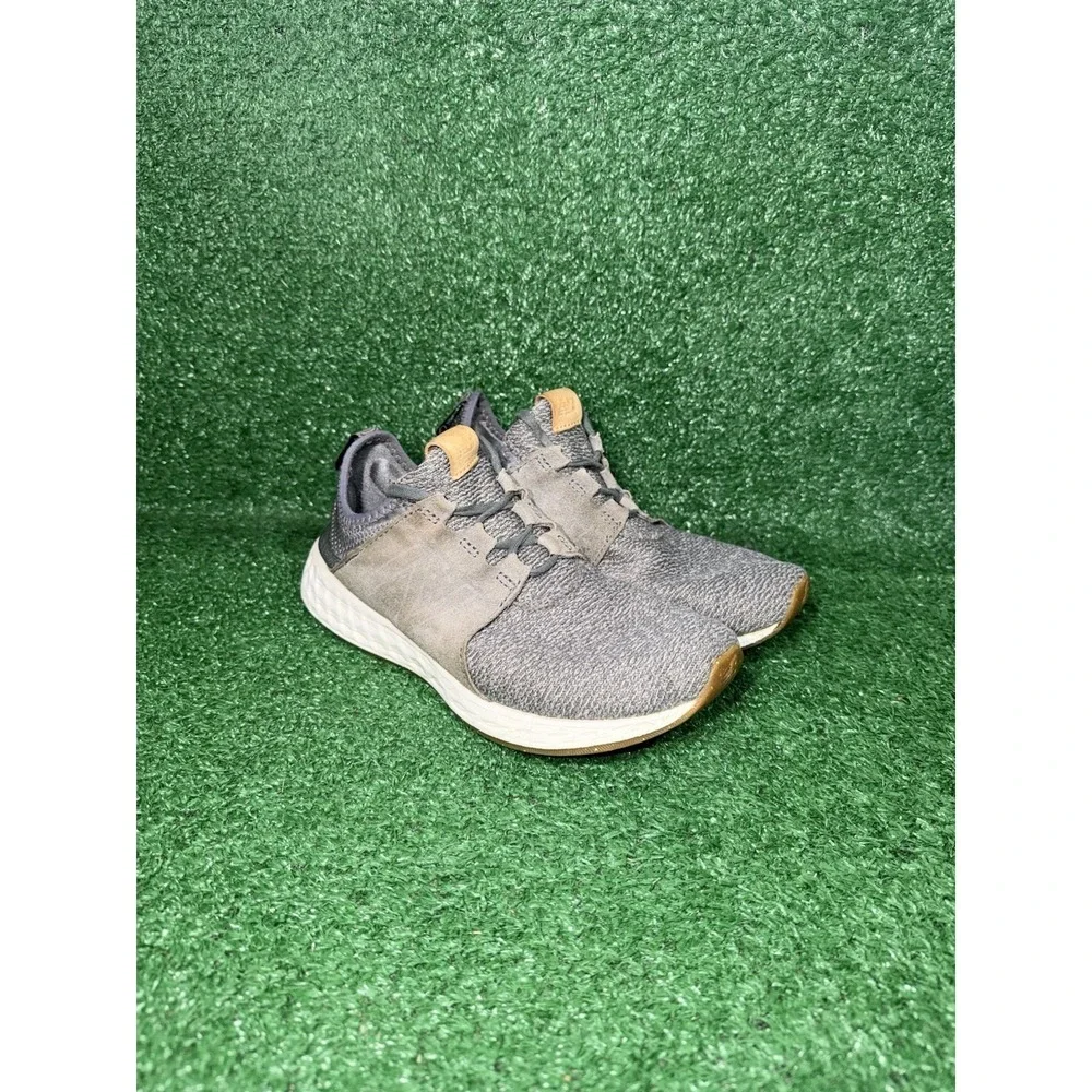 New Balance Fresh Foam Cruz Mens Size 8 Grey Running Shoes Comfort Sneakers