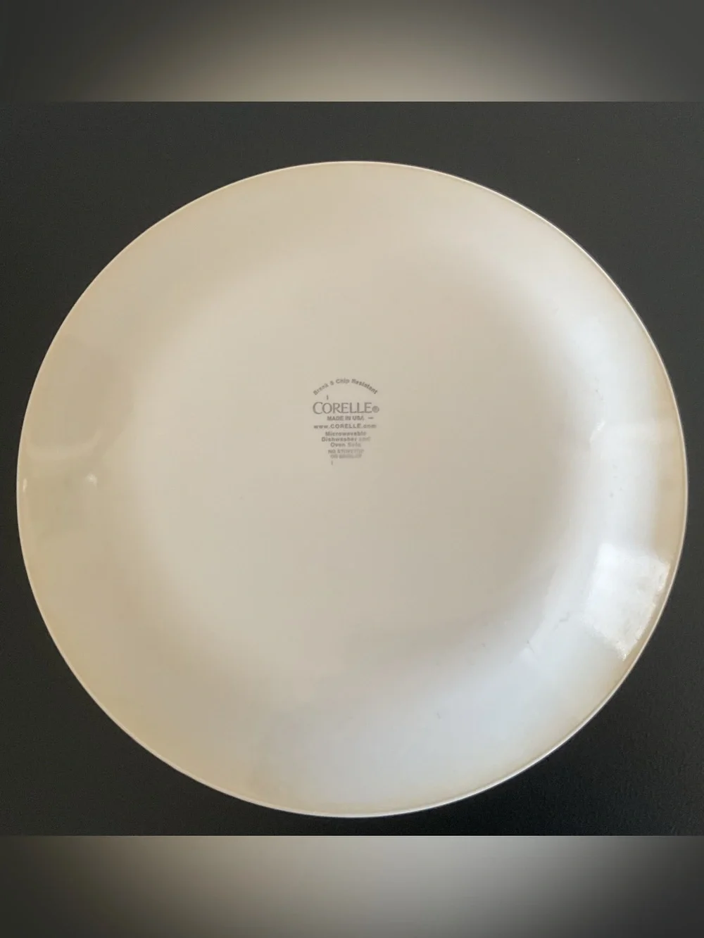Corelle Corning Retired Garden Home Pattern Dinner Plates Set of 4,  10.25”