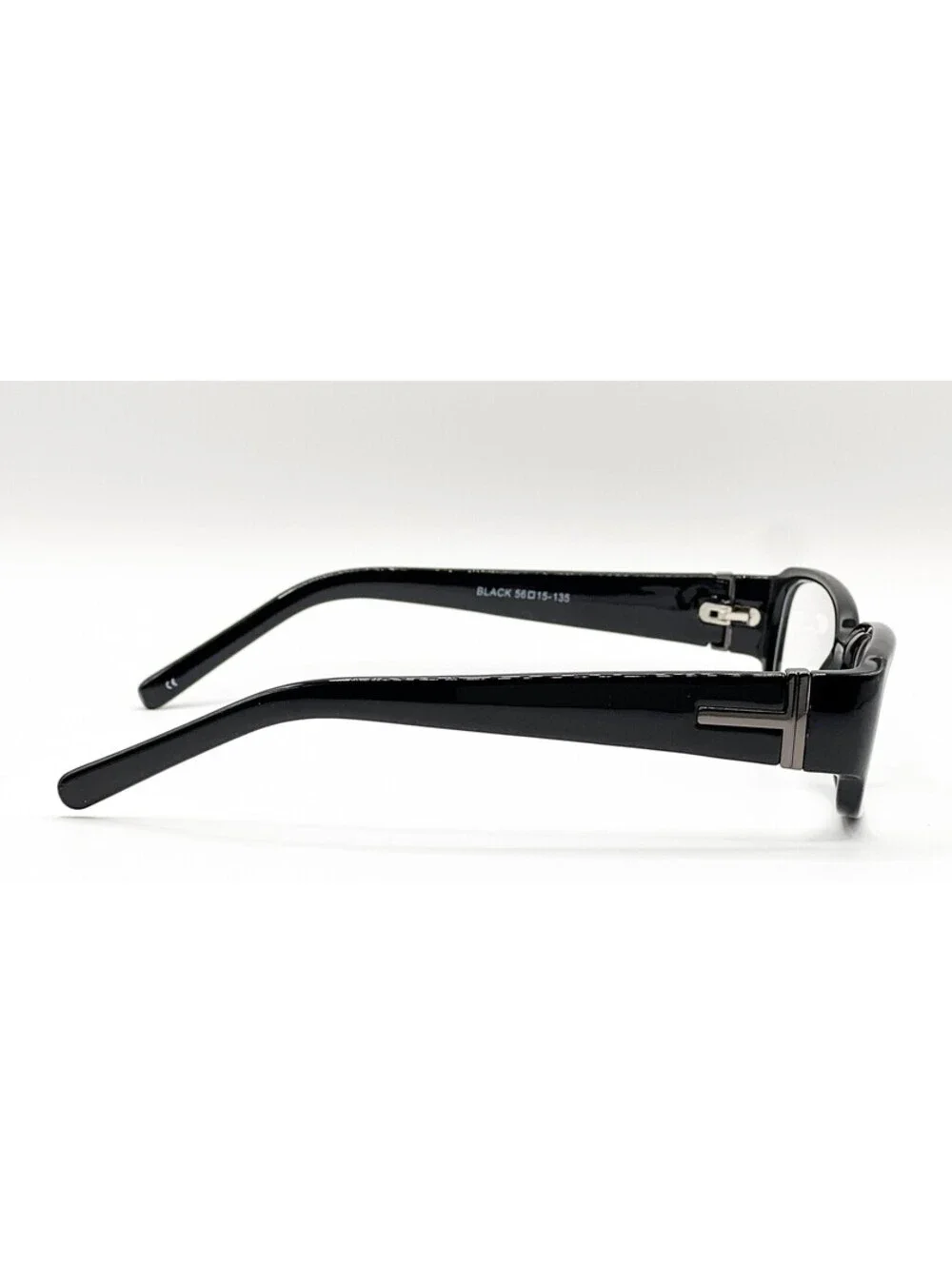 Modern Merger Black Gunmetal Full Rim Authentic Eyeglass Frames 56-15-135