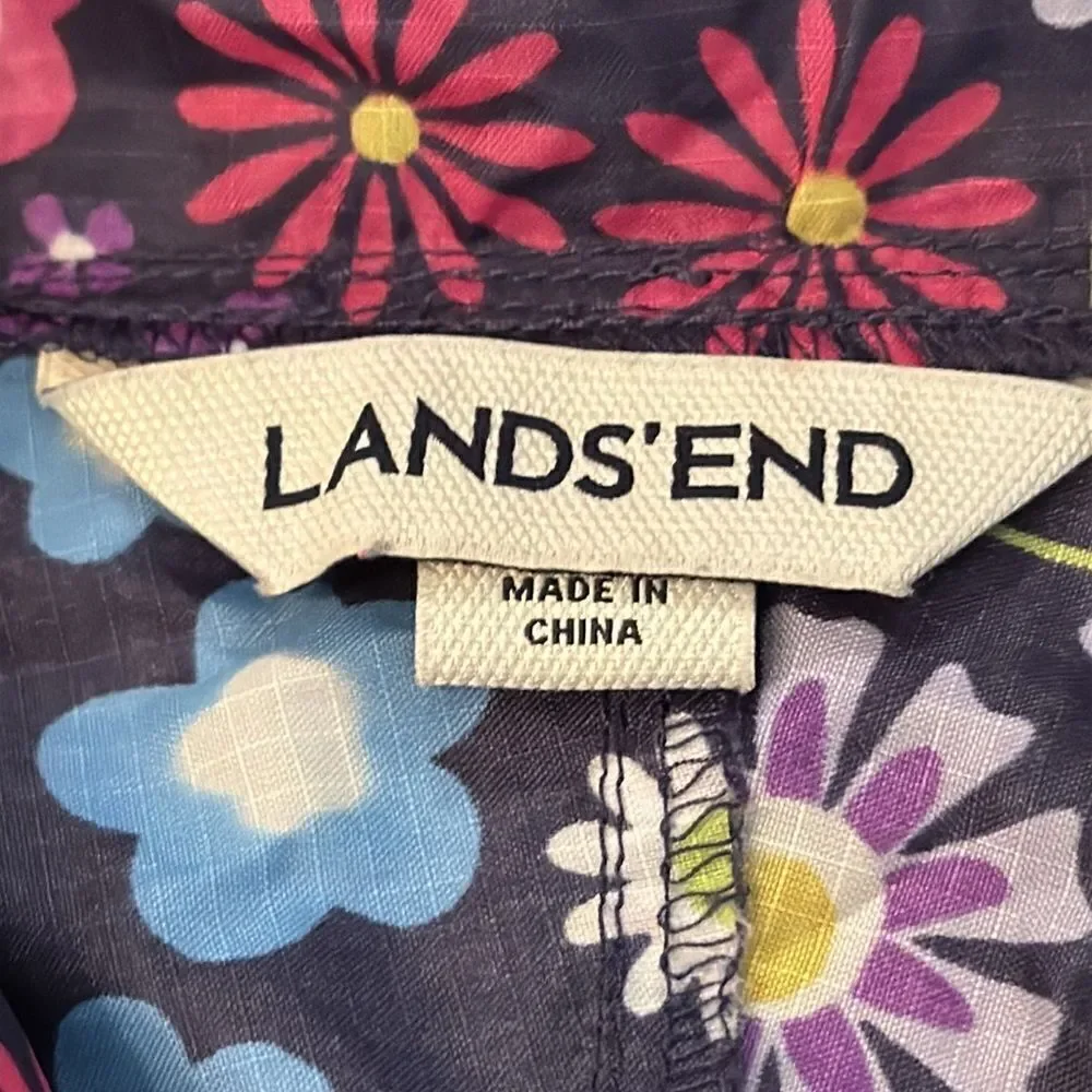 Lands End velcro front