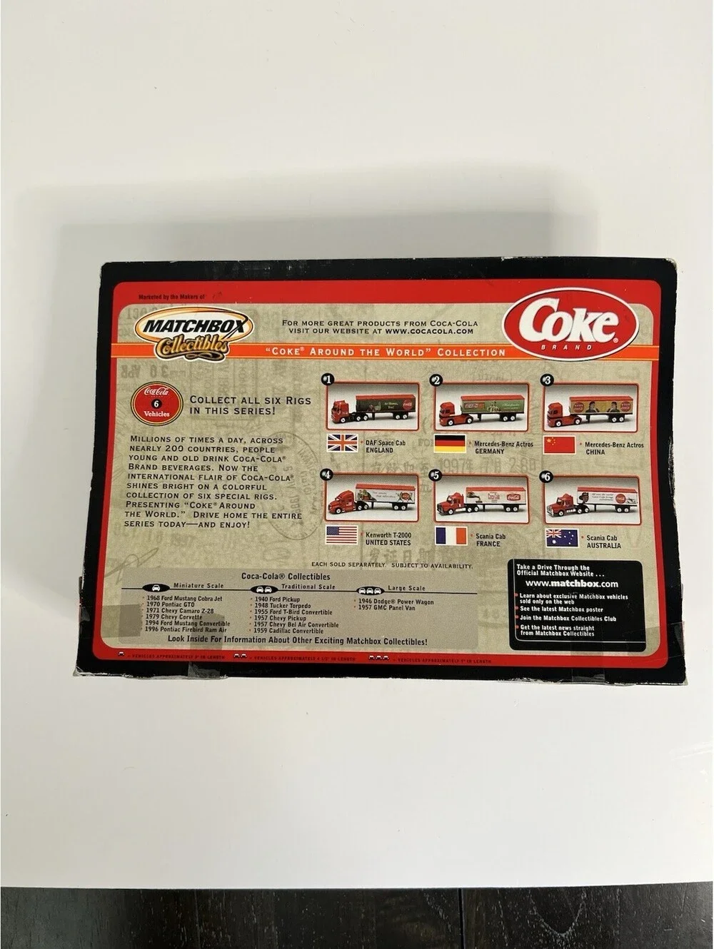 MATCHBOX product coca