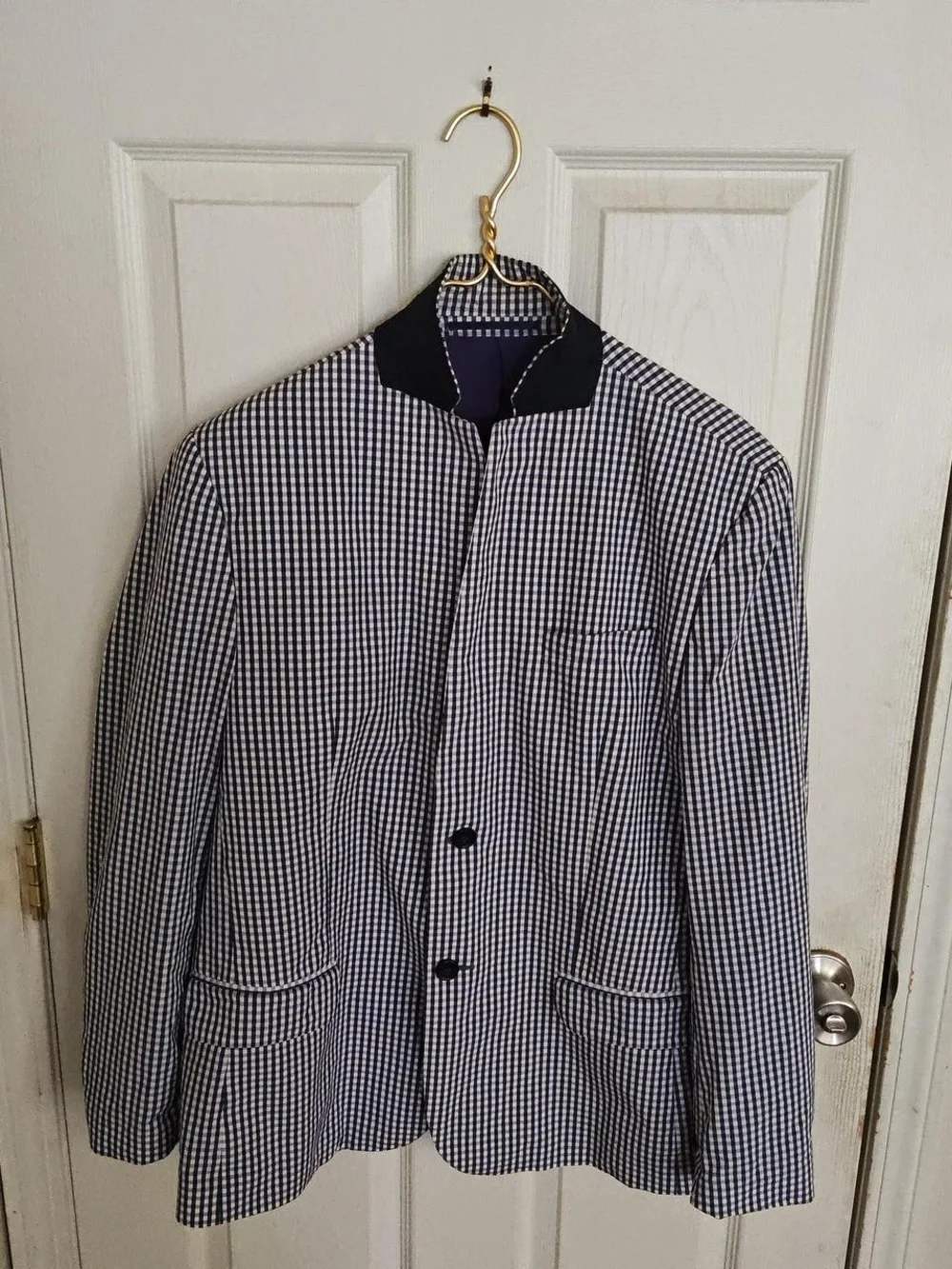 H&M Seersucker Blazer