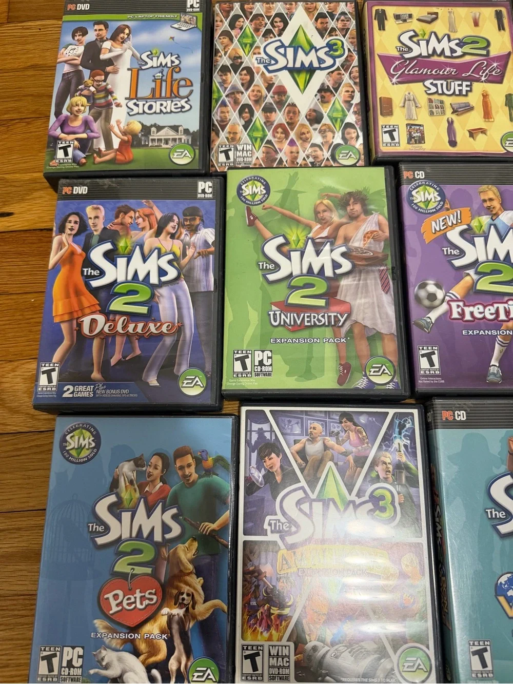 The Sims 2 PC  Game With Expansion Packs CD-ROM  Bundle Lot Sims 3 Pets Etc