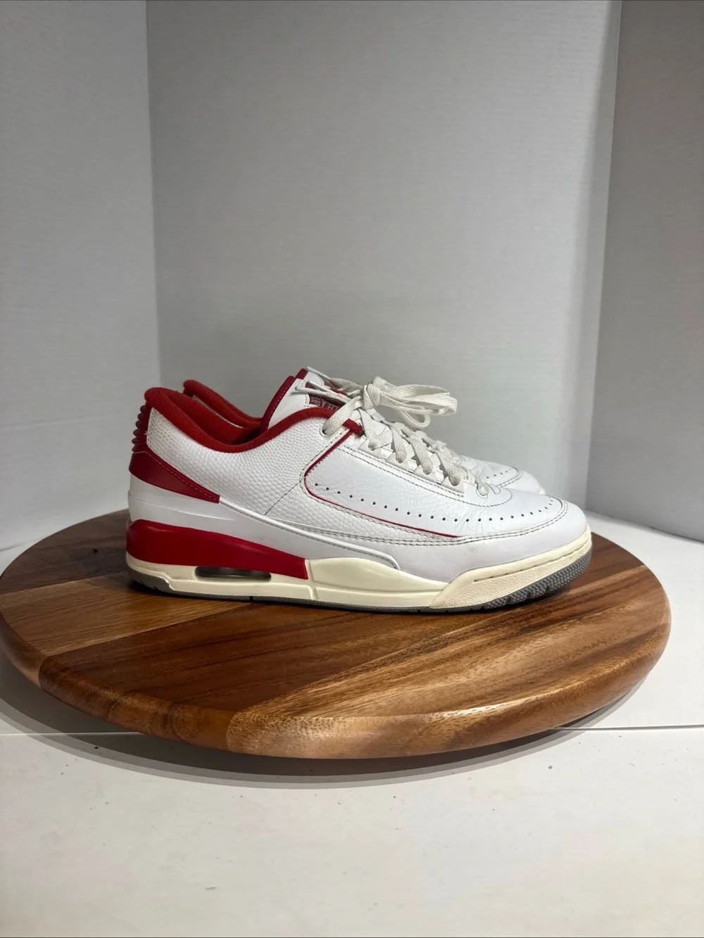 Nike Air Jordan Retro 2/3 White Varsity Red (FD0383-161) Men’s Size 10