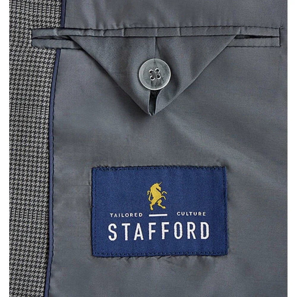 Stafford luxurious adds suit