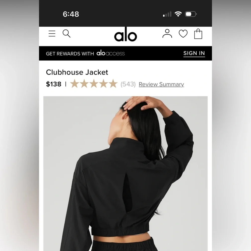 ALO Yoga up ever