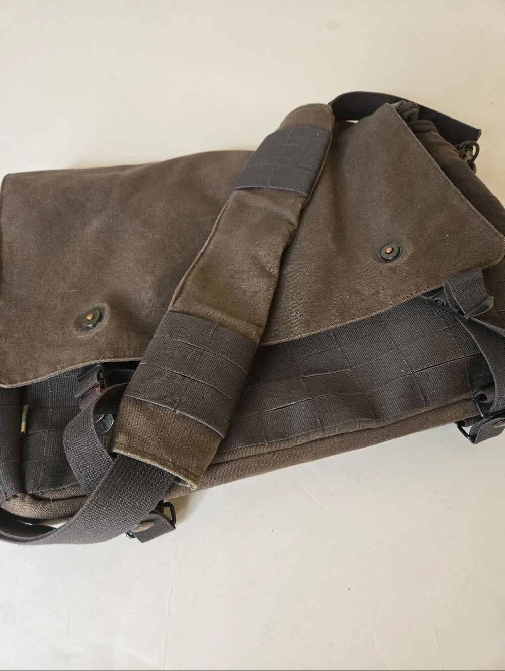 Able Archer Bag Series V1 Canvas Messenger Bag WWII Era Musette Bag