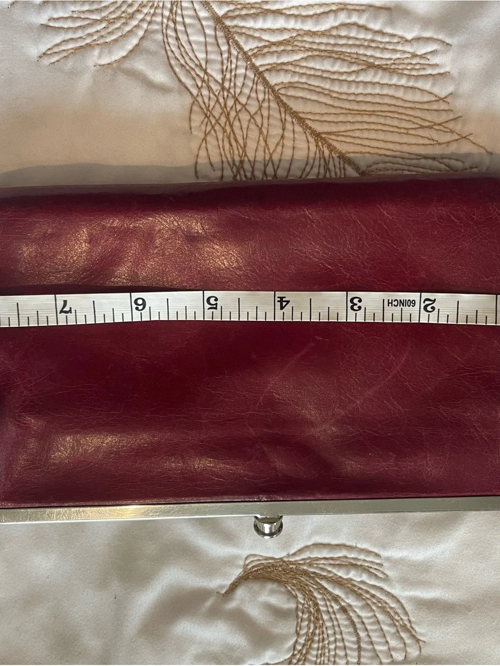 HOBO rich burgundy