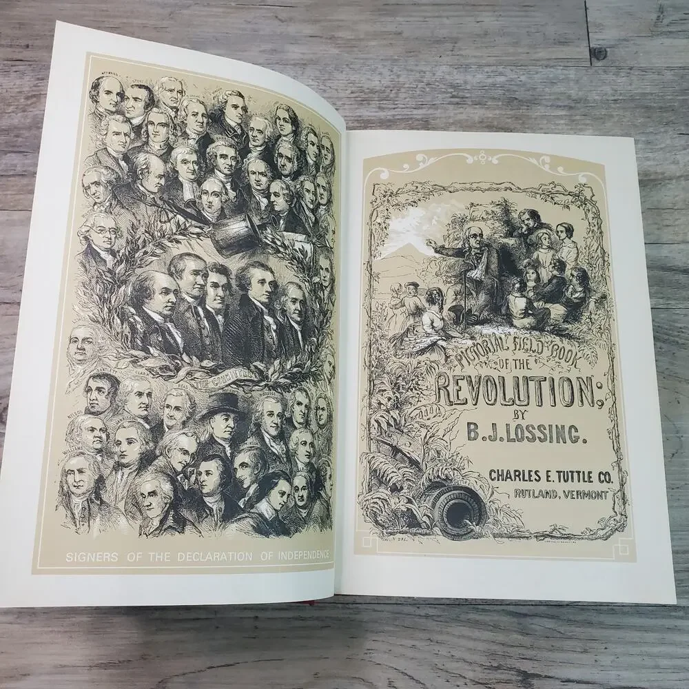 Benson Lossing Pictorial Field-Book Revolution Vol 2 Only 1972 Tuttle DAMAGED