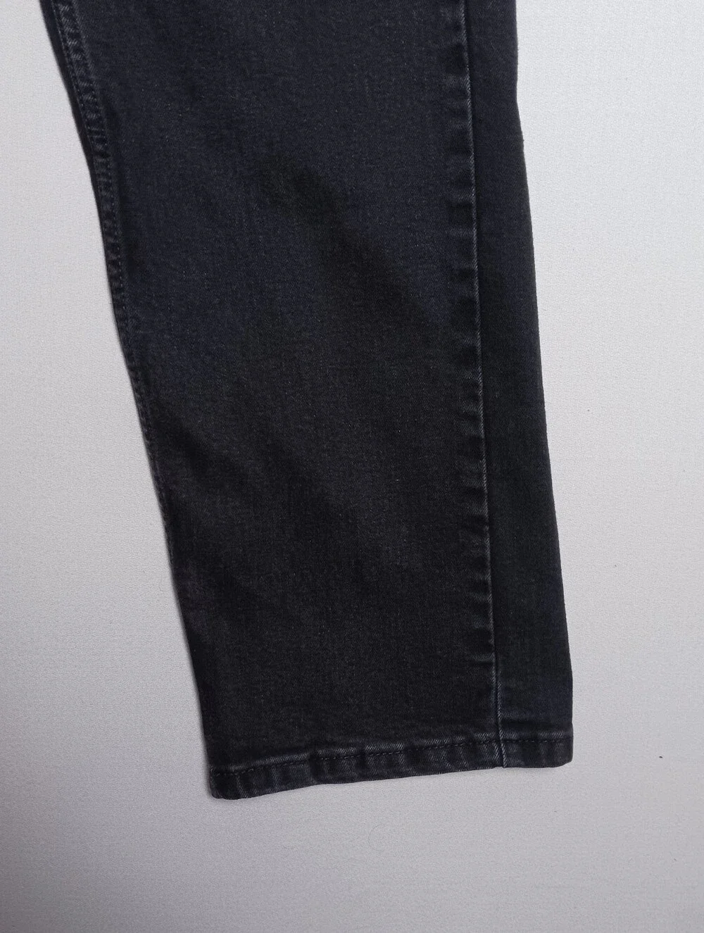 Levi's 506 Mens Comfort Straight Jeans 36X32 Black Denim High Stretch