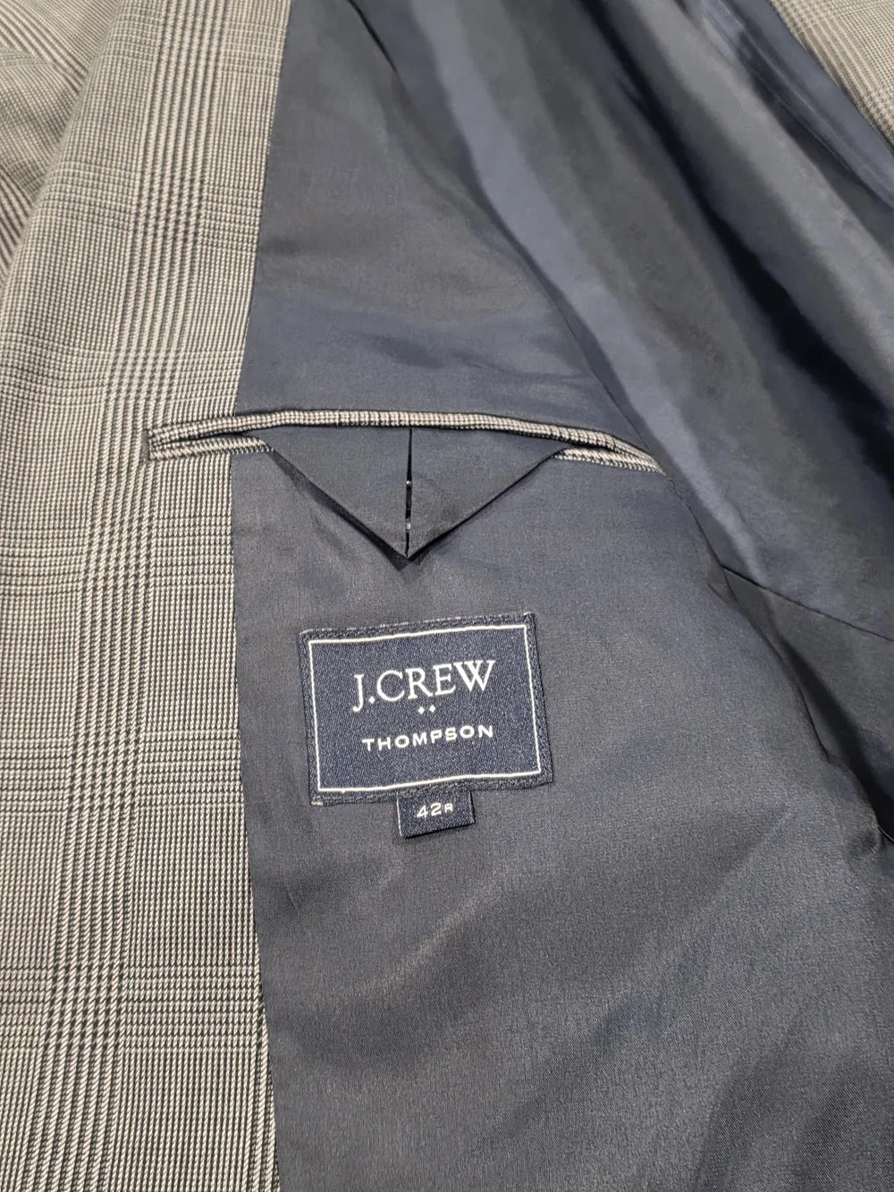 J. Crew tailored gray