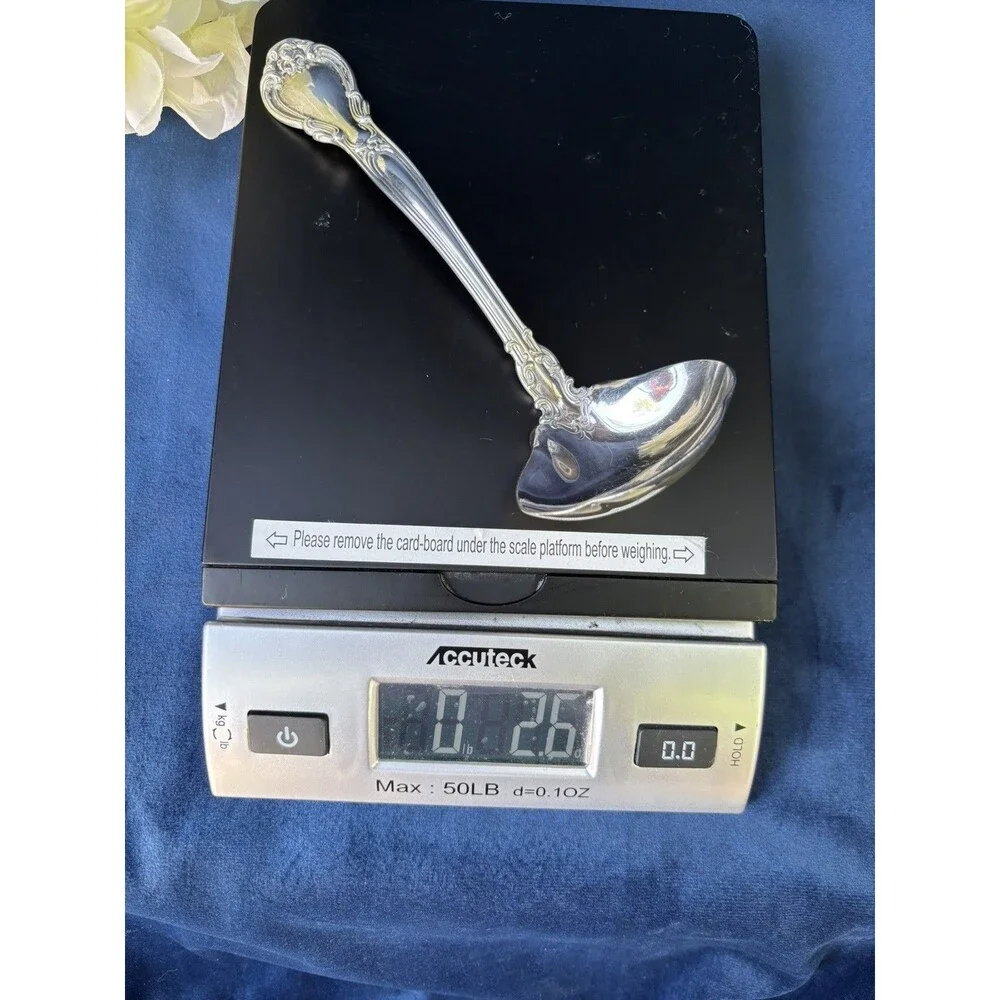 Gorham Chantilly STERLING SILVER Gravy Ladle - 7.75