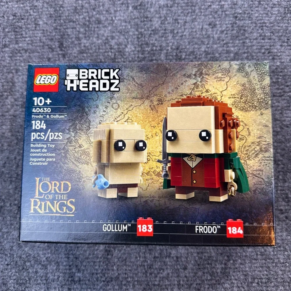 LEGO 40630 BrickHeadz Lord of the Rings Frodo & Gollum 10+ 184 pcs - Retired‎