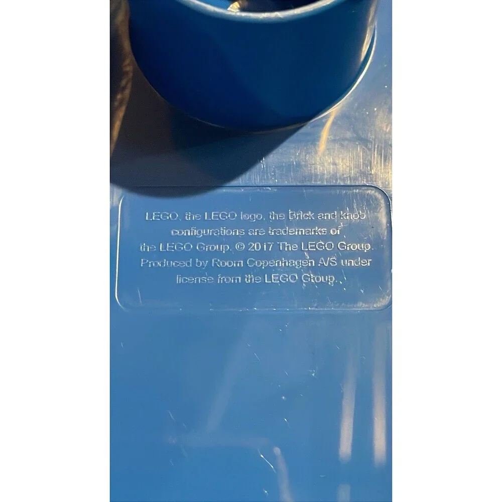 Lego blue plastic