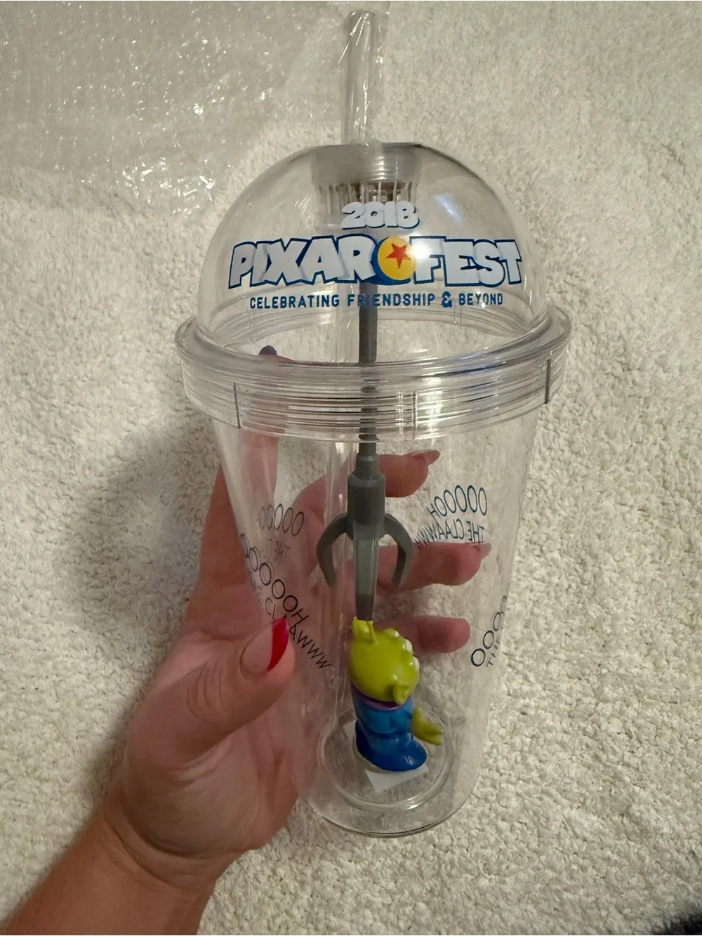 Disney clear plastic