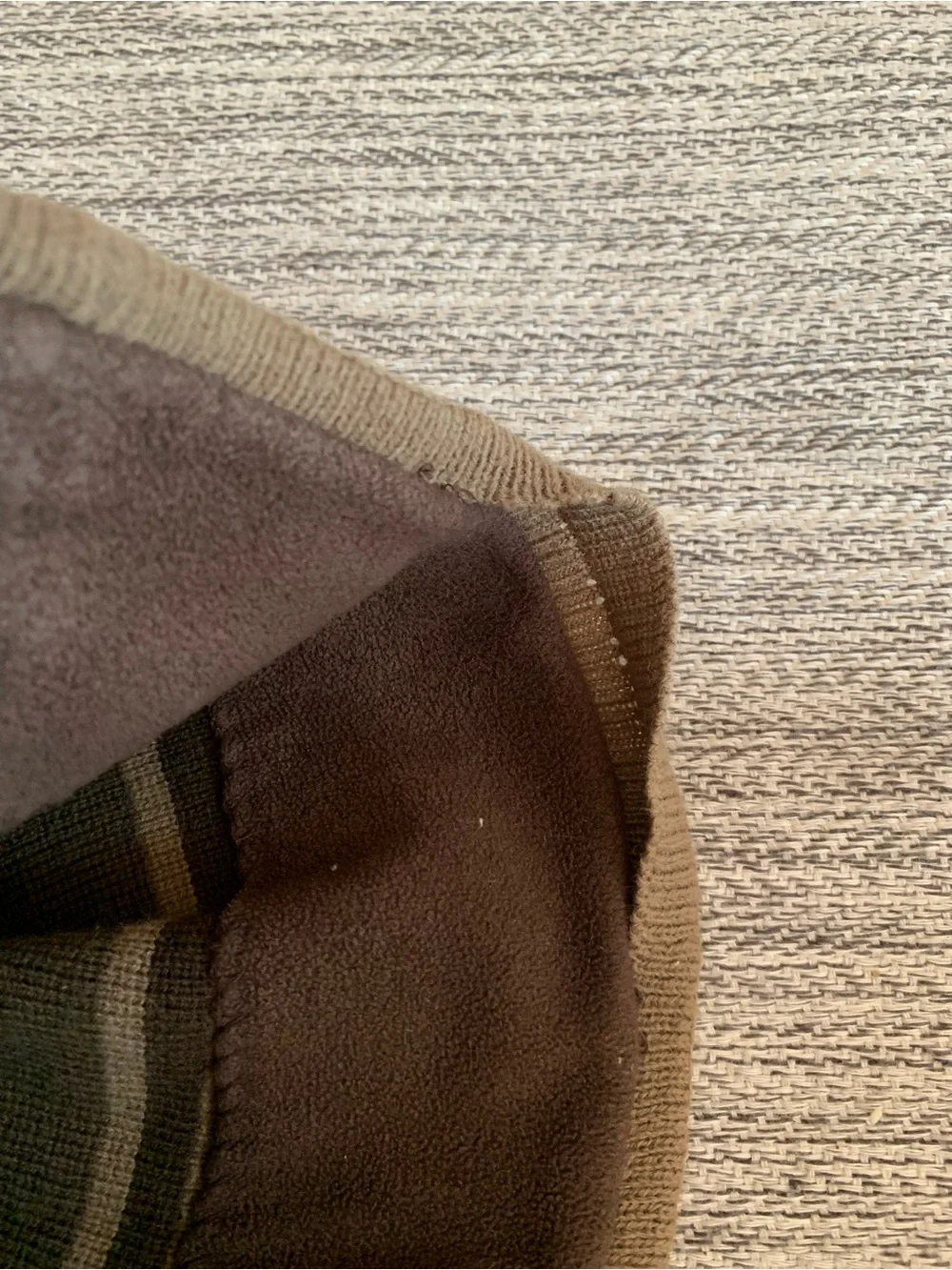 The North Face striped knit