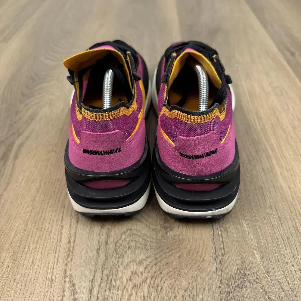 Nike Waffle One Shoes Mens Size 12 Pink Orange Yellow Mesh DA7995-600 Sneakers