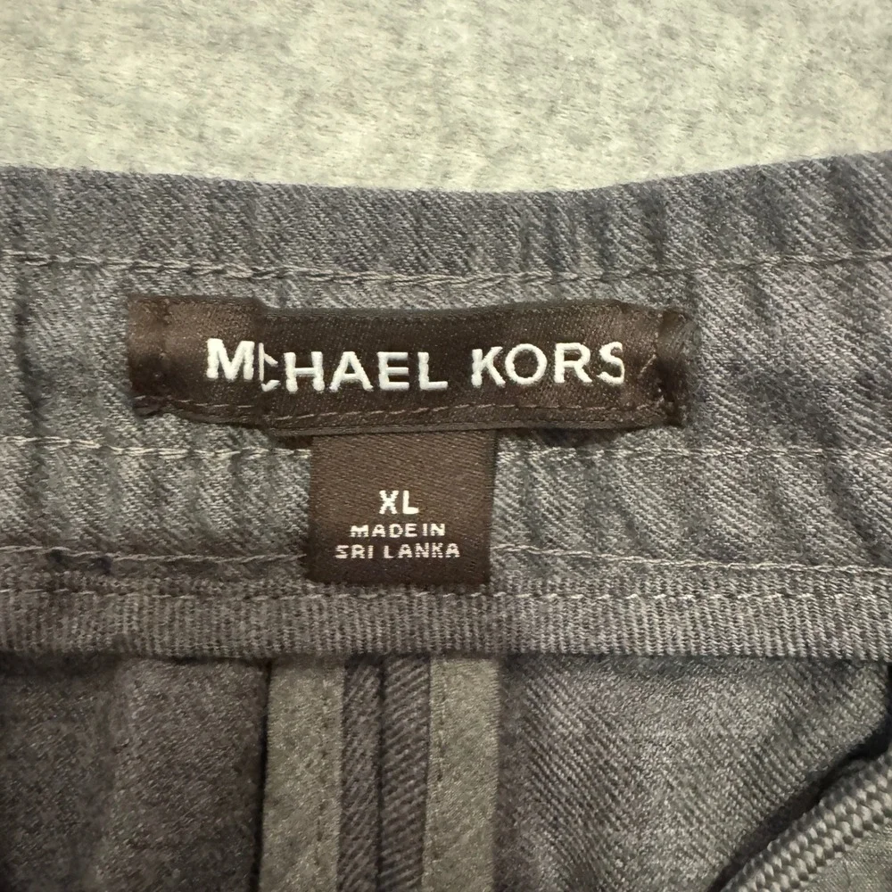 Michael Kors‎ Wool Blend Pull On Dress Pants Grey XL NWT Retails $178