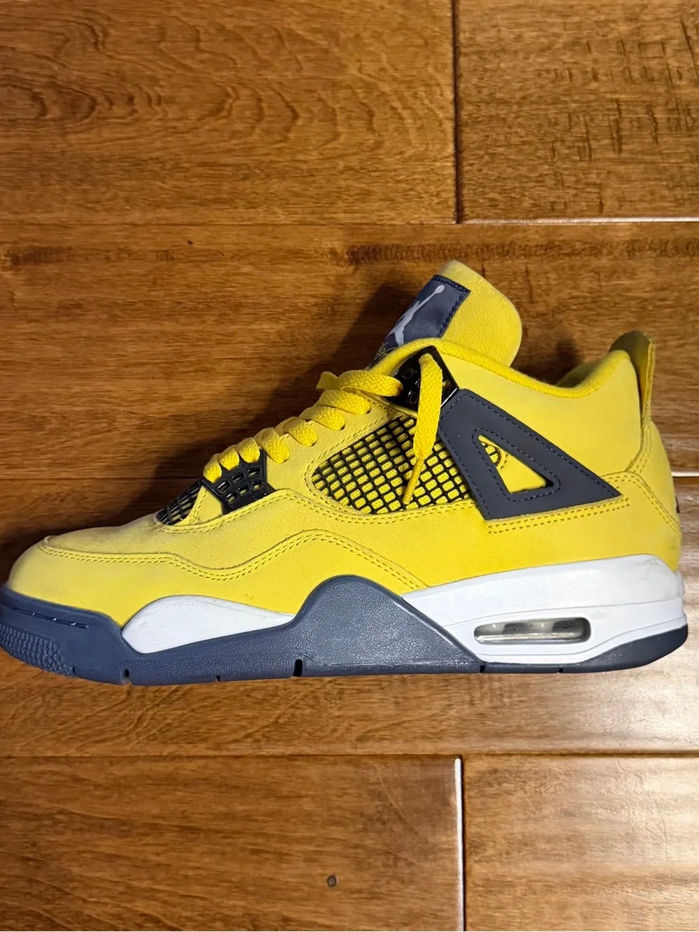 Jordan Retro Yellow and Black Low-Top Sneakers