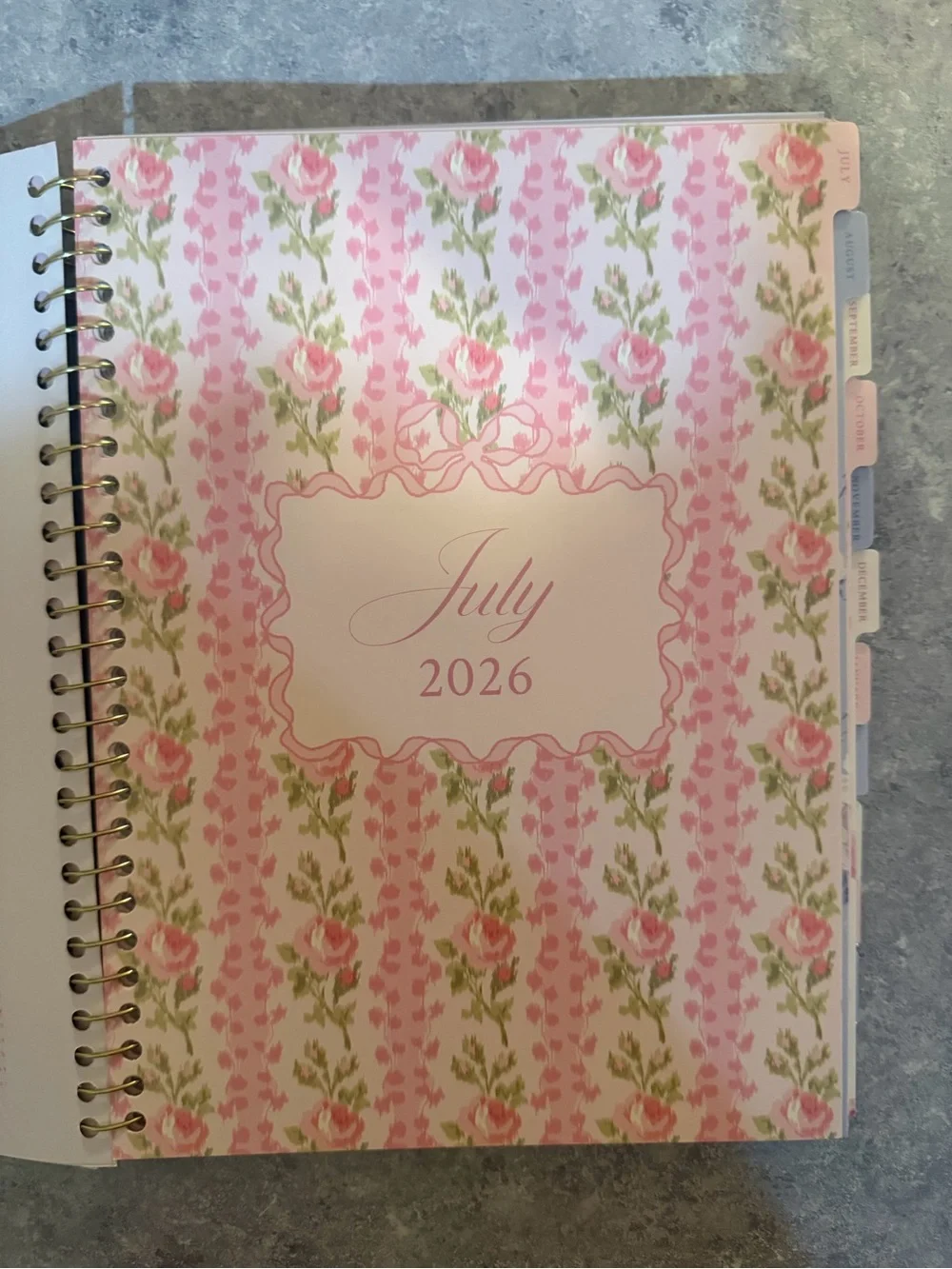 LoveShackFancy spiral bound
