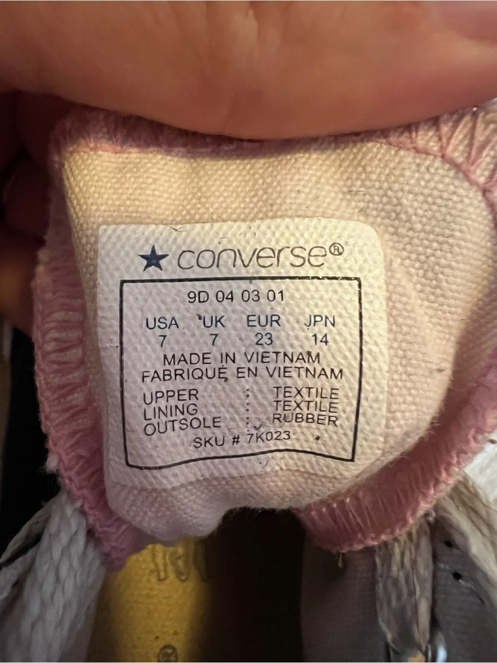 Converse classic kids