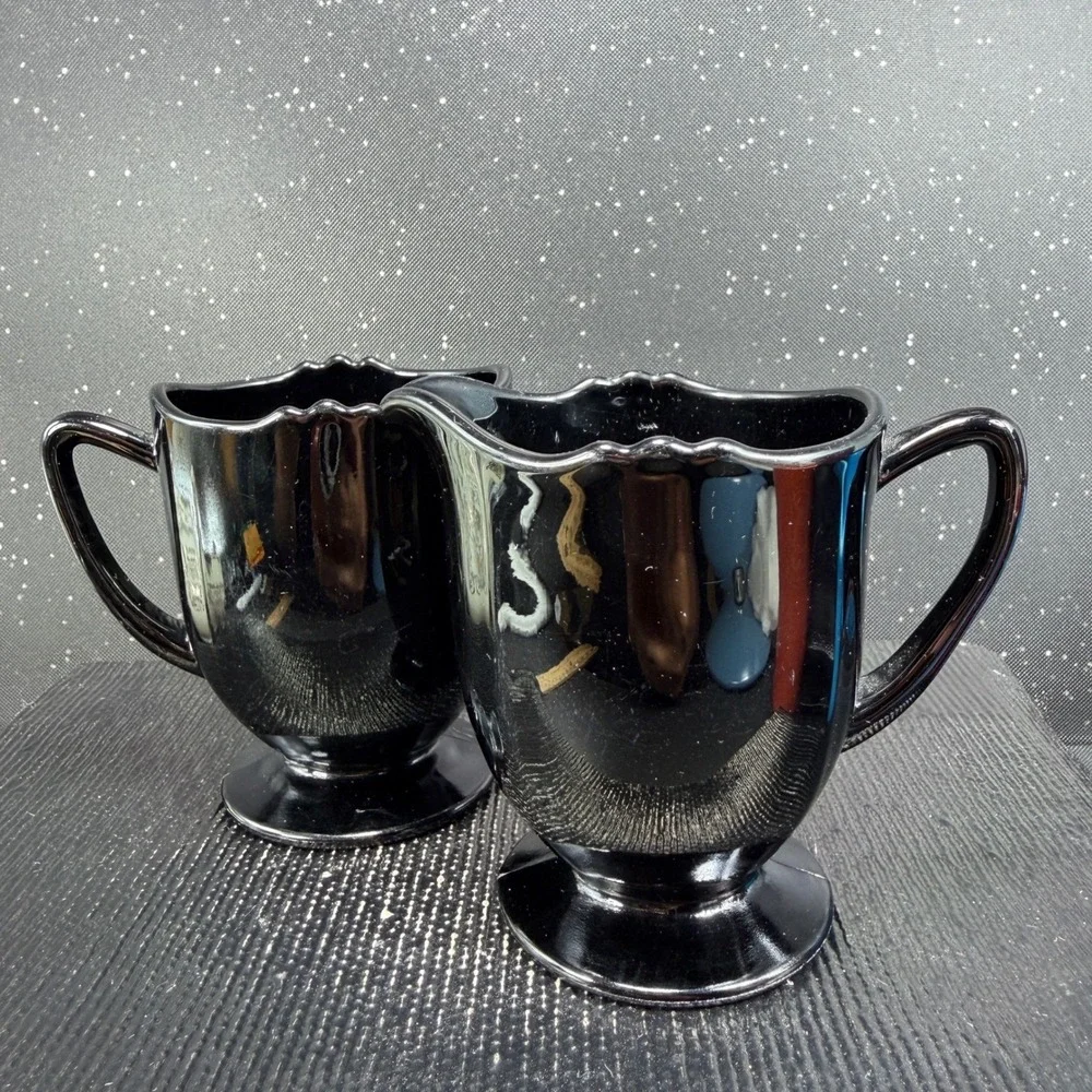 New Martinsville/Viking vintage black